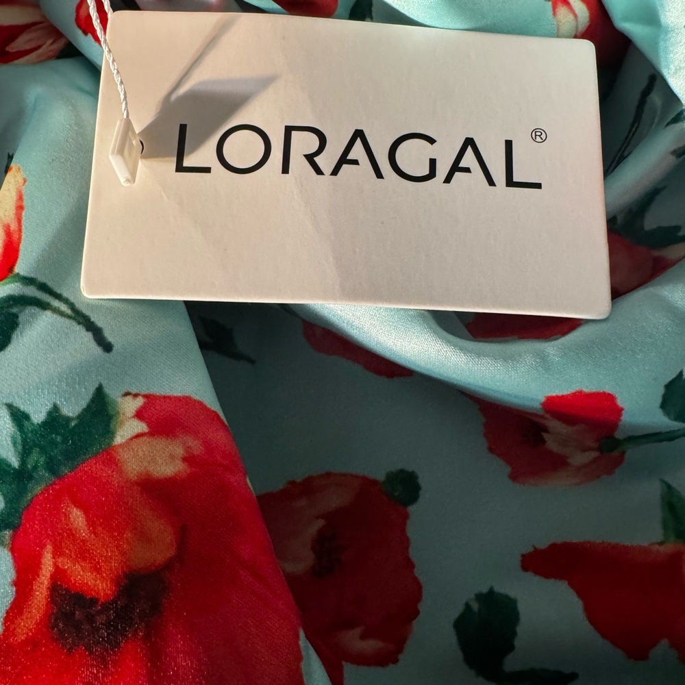 Vibrant Floral Sleeveless Dress - Picture 2 of 3
